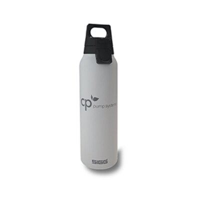 SIGG-Flasche mit CP-Logo