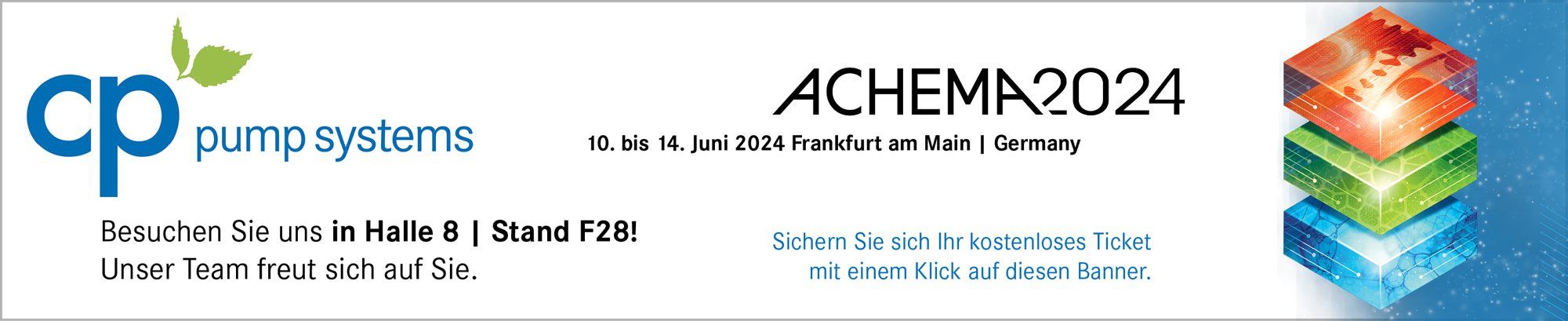ACHEMA 2024, Werbung 1