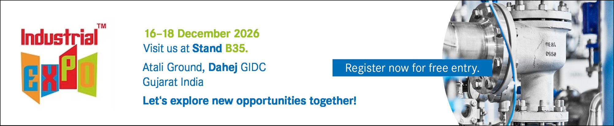 Dahej Industrial Expo 2026, Werbung 1