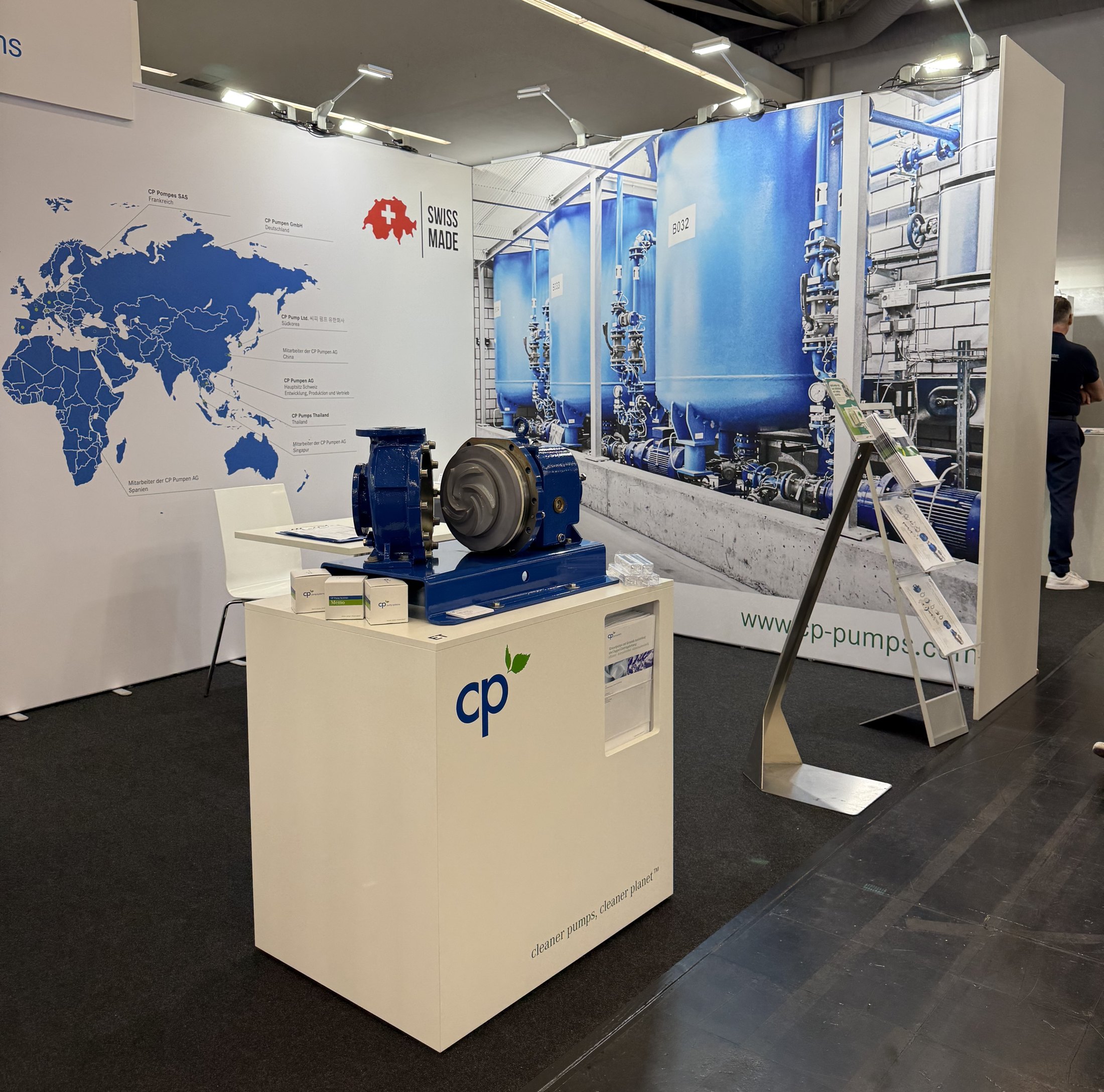 Pumps & Valves 2026, Vor Ort 2