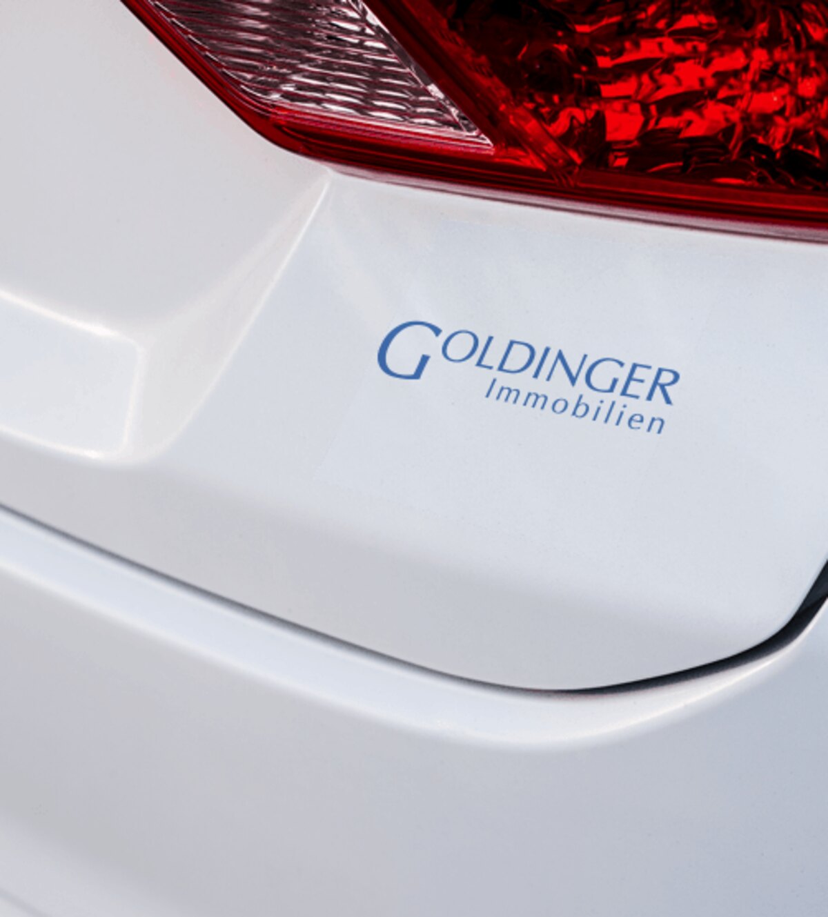 Autoaufkleber GOLDINGER, Mockup