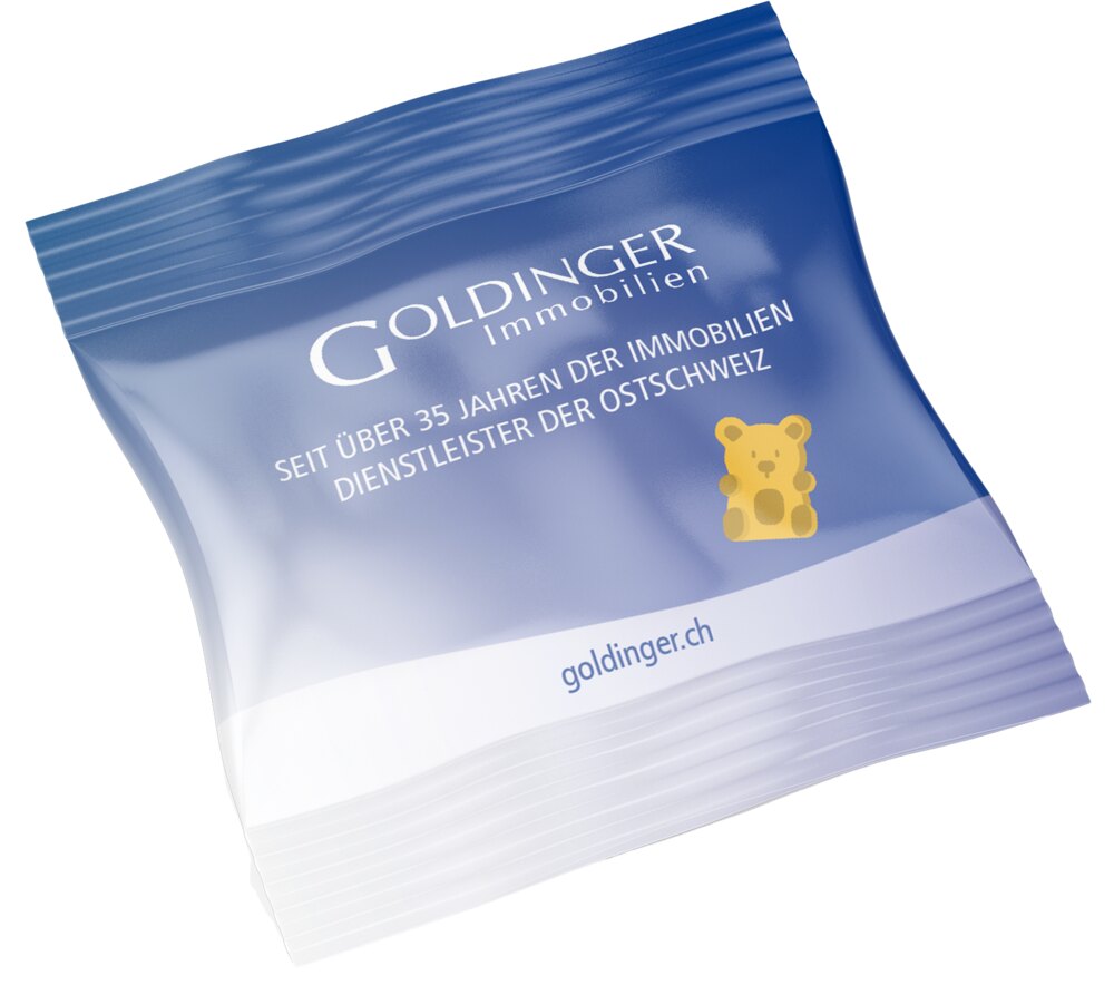 Fruchtgummi-Beutel GOLDINGER