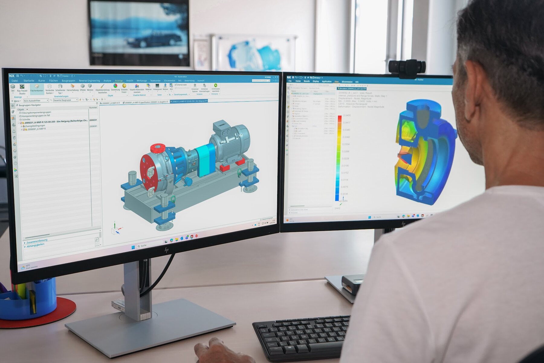Konstruktion und Simulation