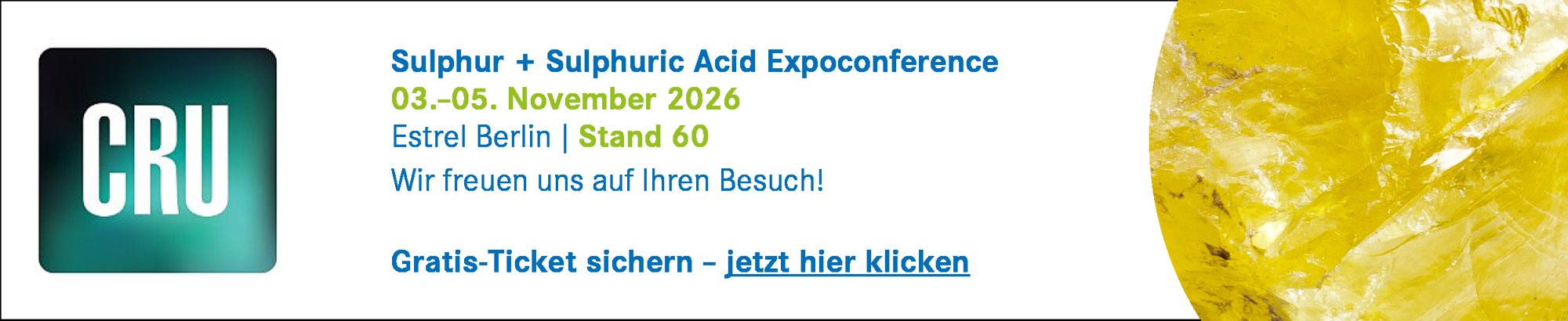 Sulphur + Sulphuric Acid 2026