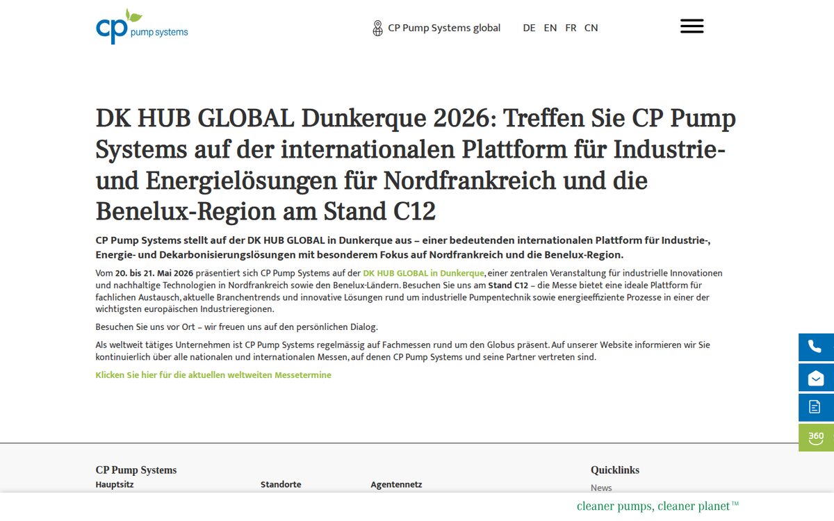 Messebeitrag DK HUB GLOBAL