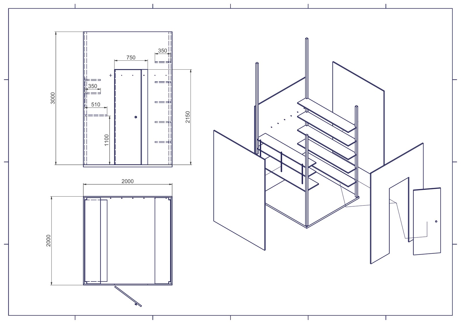 Plan der Standbox
